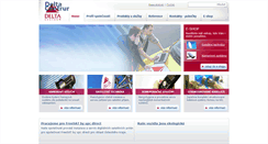 Desktop Screenshot of deltacentrum.cz